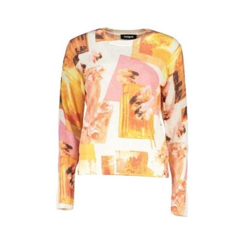 Sweater Desigual Dames trui met bloemenprint