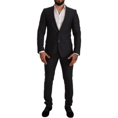 Kostuum D&amp;G Wollen Slim Fit Set Pak