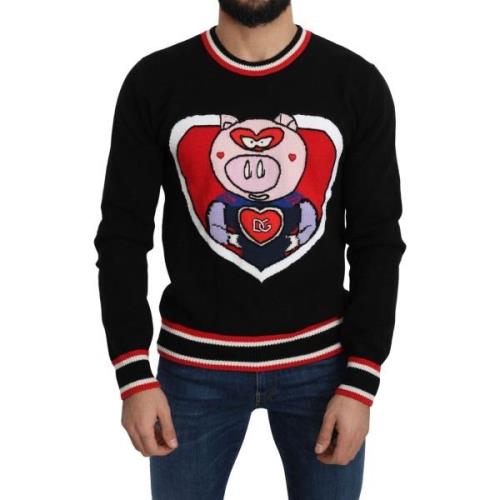 Sweater D&amp;G Varken van het Jaar Pullover Trui