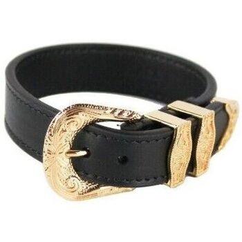 Armband Versace Verfraaide gesparmband met lederen detail