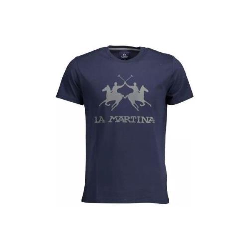 T-shirt La Martina T-shirt met ronde hals en print