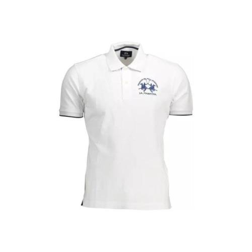 T-shirt La Martina Poloshirt met contrasterend detail