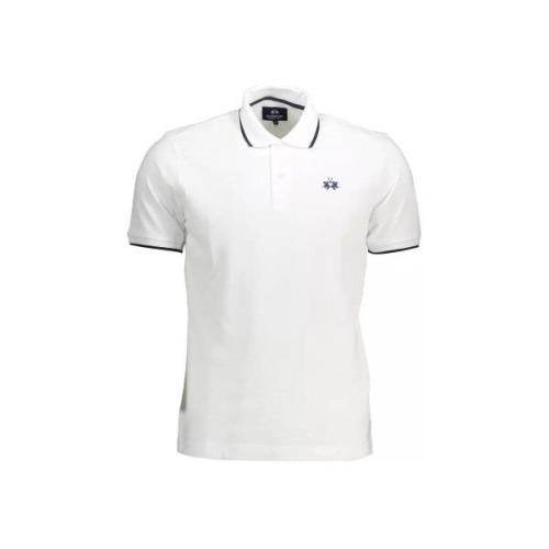 T-shirt La Martina Katoenen poloshirt met contrasterende details