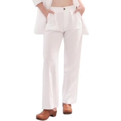 Broek White Wise WW29137