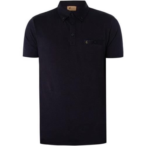 Polo Shirt Korte Mouw Gabicci Ladro Poloshirt Met Borstzak