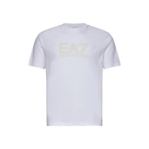 T-shirt Ea7 Emporio Armani Visibility Logo T-Shirt White