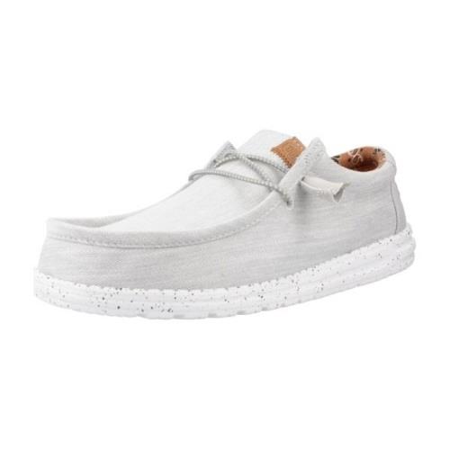 Nette schoenen HEYDUDE WALLY WASHED CANVAS