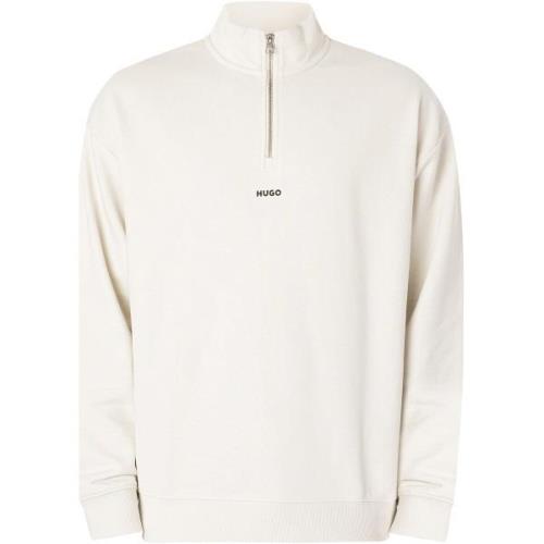 Sweater BOSS Durty244 1/4 rits sweatshirt