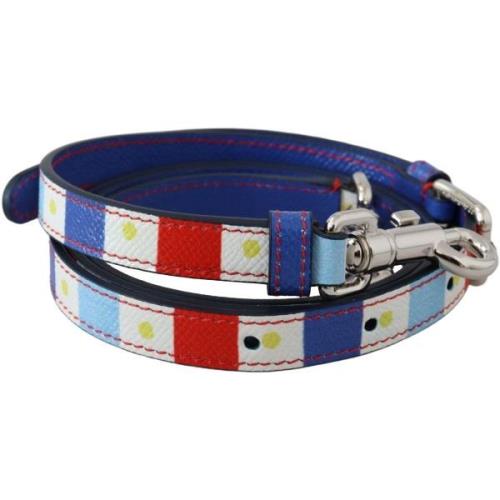 Riem D&amp;G Sicilie Flag Strap Schoudertas Riem in Blauw