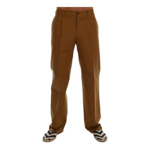 Broek D&amp;G Stretch Katoenen Formele Broek