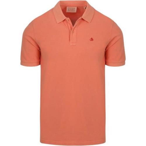 T-shirt Scotch &amp; Soda Poloshirt Piqué Roze