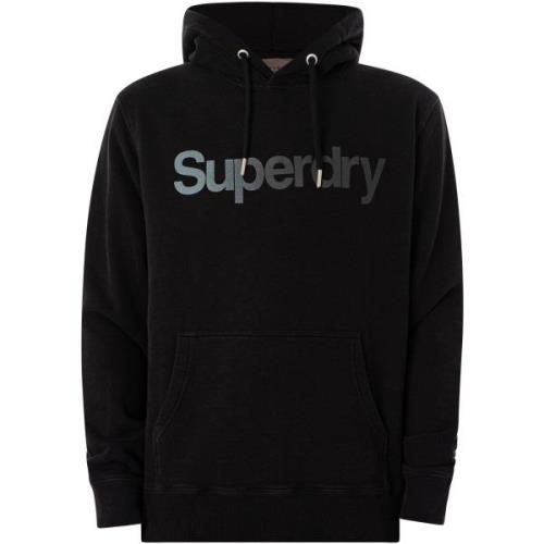 Sweater Superdry Core Logo Fade Losse Pullover Hoodie