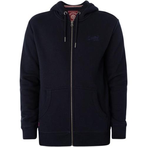 Sweater Superdry Essentiële Hoodie Met Logorits