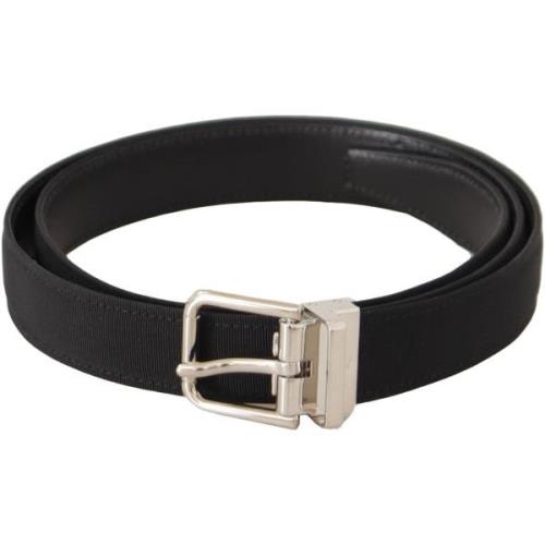 Riem D&amp;G Canvas metalen gesp riem