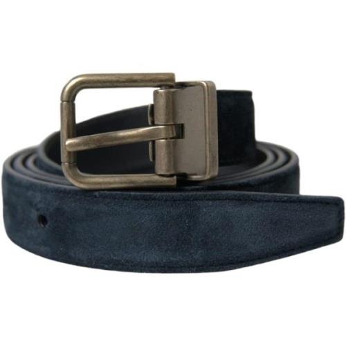 Riem D&amp;G Suede lederen metalen gesp riem in