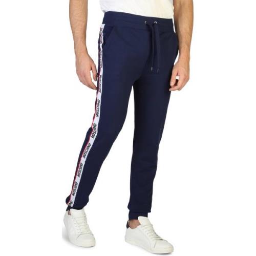 Trainingspak Moschino Geribbelde joggingbroek met kikkersluiting en lo...