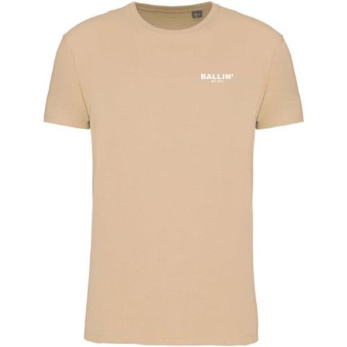 T-shirt Korte Mouw Ballin Est. 2013 Backprint World Shirt