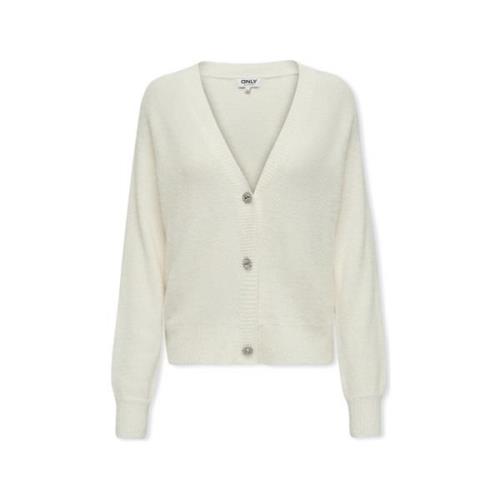 Mantel Only Piumo Cardigan L/S - Cloud Dancer