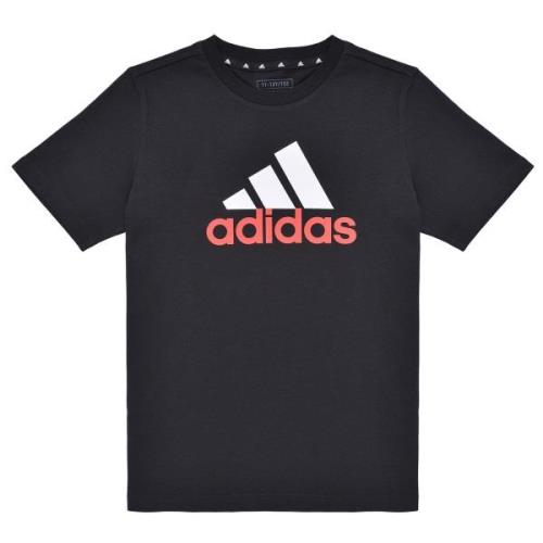 T-shirt Korte Mouw adidas Essentials Two-Color Big Logo Cotton T-Shirt