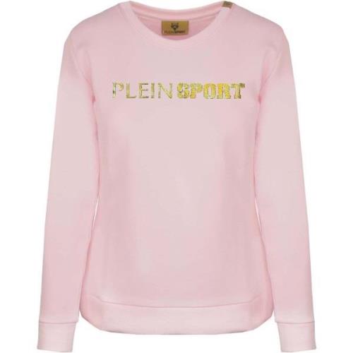 T-Shirt Lange Mouw Philipp Plein Sport Katoenen sweatshirt in effen kl...