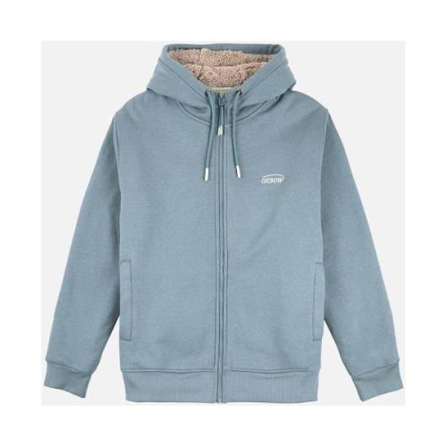 Sweater Oxbow Hoodie met sherpavoering SWEM