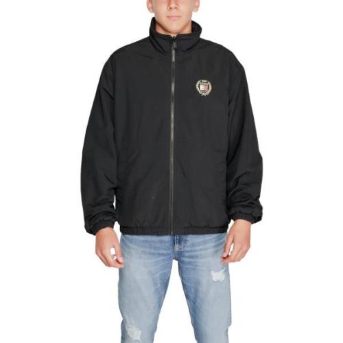 Trainingsjack Tommy Hilfiger Geruite polyester jas met ritssluiting