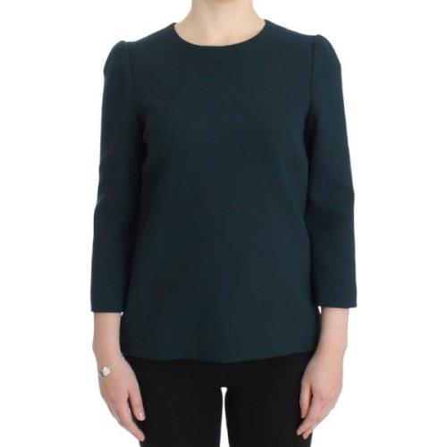 Overhemd D&amp;G Wollen blouse met 3/4 mouwen