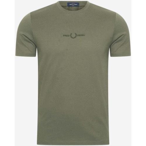 T-shirt Fred Perry Embroidered t-shirt