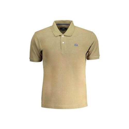 T-shirt La Martina Geborduurd poloshirt met korte mouwen