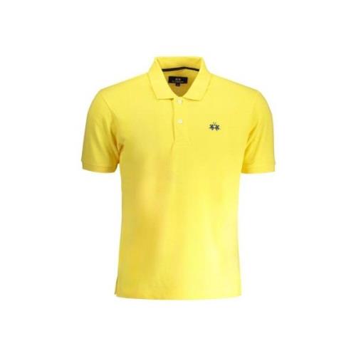 T-shirt La Martina Poloshirt met korte mouwen en borduurdetail