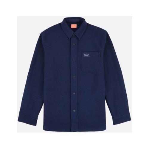 Overhemd Lange Mouw Oxbow Dik, geborsteld effen overshirt CASCADE