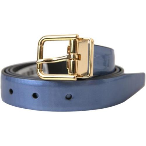 Riem D&amp;G Lederen metalen gesp riem