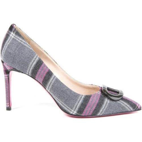 Sandalen Dee Ocleppo Plaid Pumps Grijs Roze