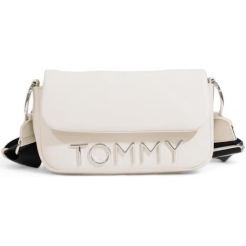 Tas Tommy Hilfiger Beige polyurethaan designer handtas