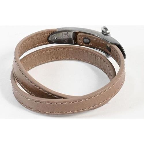 Armband Tod's Gevlochten lederen armband