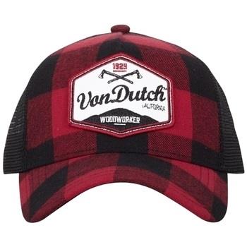 Pet Von Dutch CASQUETTES BASEBALL CARREAUX FILET