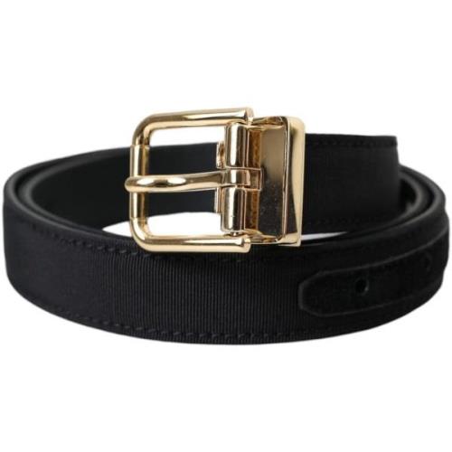 Riem D&amp;G Lederen metalen gesp riem