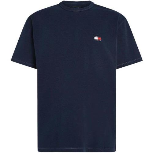 T-shirt Tommy Jeans Badge Crew T-Shirt Dark Night Navy