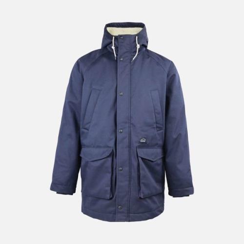 Mantel Oxbow Lange parka van twill, gevoerd met sherpa JACOBSEN