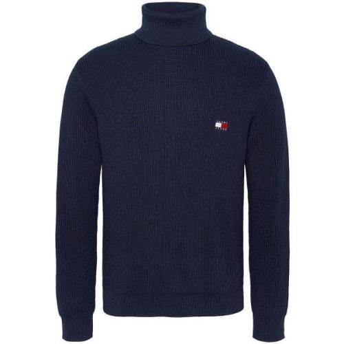 Sweater Tommy Jeans Slim Roll Neck Jumper Dark Night Navy