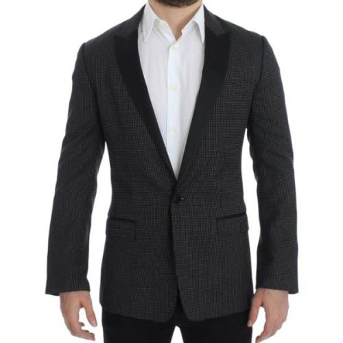 Blazer D&amp;G Slim fit blazer met stippen