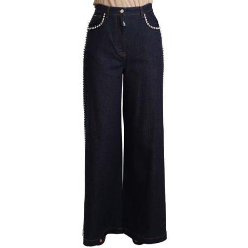 Broek D&amp;G Kristal verfraaide Flare Jeans