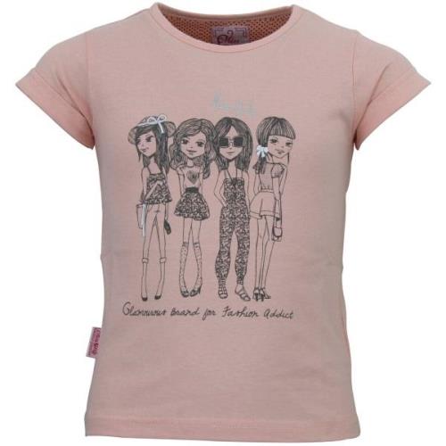 T-shirt Korte Mouw Miss Girly T-shirt fille FRILY