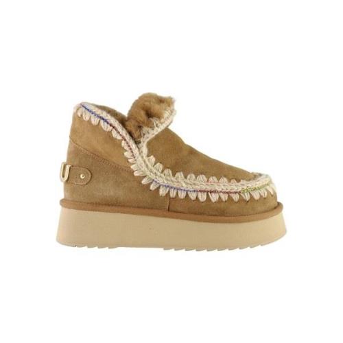 Enkellaarzen Mou ESKIMO 18 PLATFORM RHINESTONES