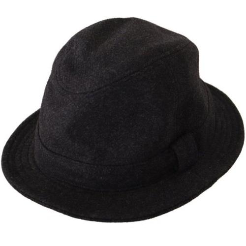 Hoed D&amp;G Scheerwol Logo Fedora Trilby Hoed