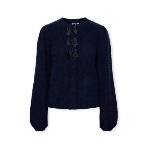 Mantel Y.a.s YAS Bonsa Cardigan L/S - Navy Blazer