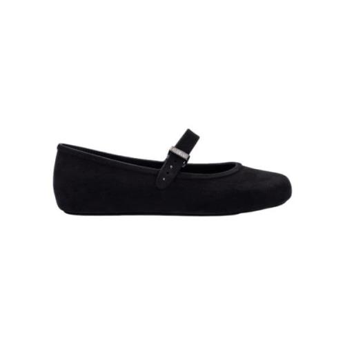 Ballerina's Melissa Soft Ballerina Velvet Fem - Black