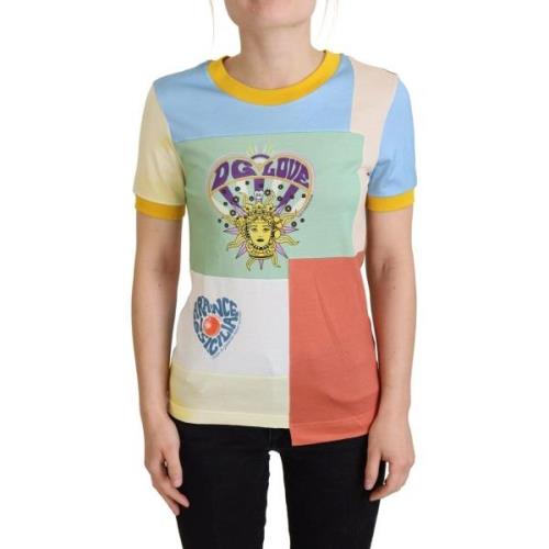 Overhemd D&amp;G Prachtig katoenen patchwork T-shirt