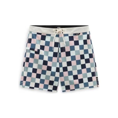 Zwembroek Vans The daily check boardshort