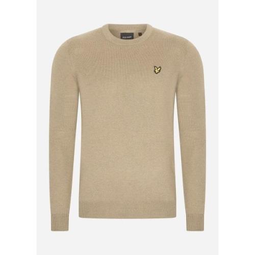 Trui Lyle &amp; Scott Cotton merino crew neck jumper